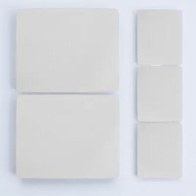 Mouse Pad Blank Sublimation - 5枚セットの高級昇華プリント対応マウスパッド。耐久性に優れたゴム製の底面と滑らかな布製の表面で、ゲームやノートパソコンでの使用に最適。快適な滑り心地。