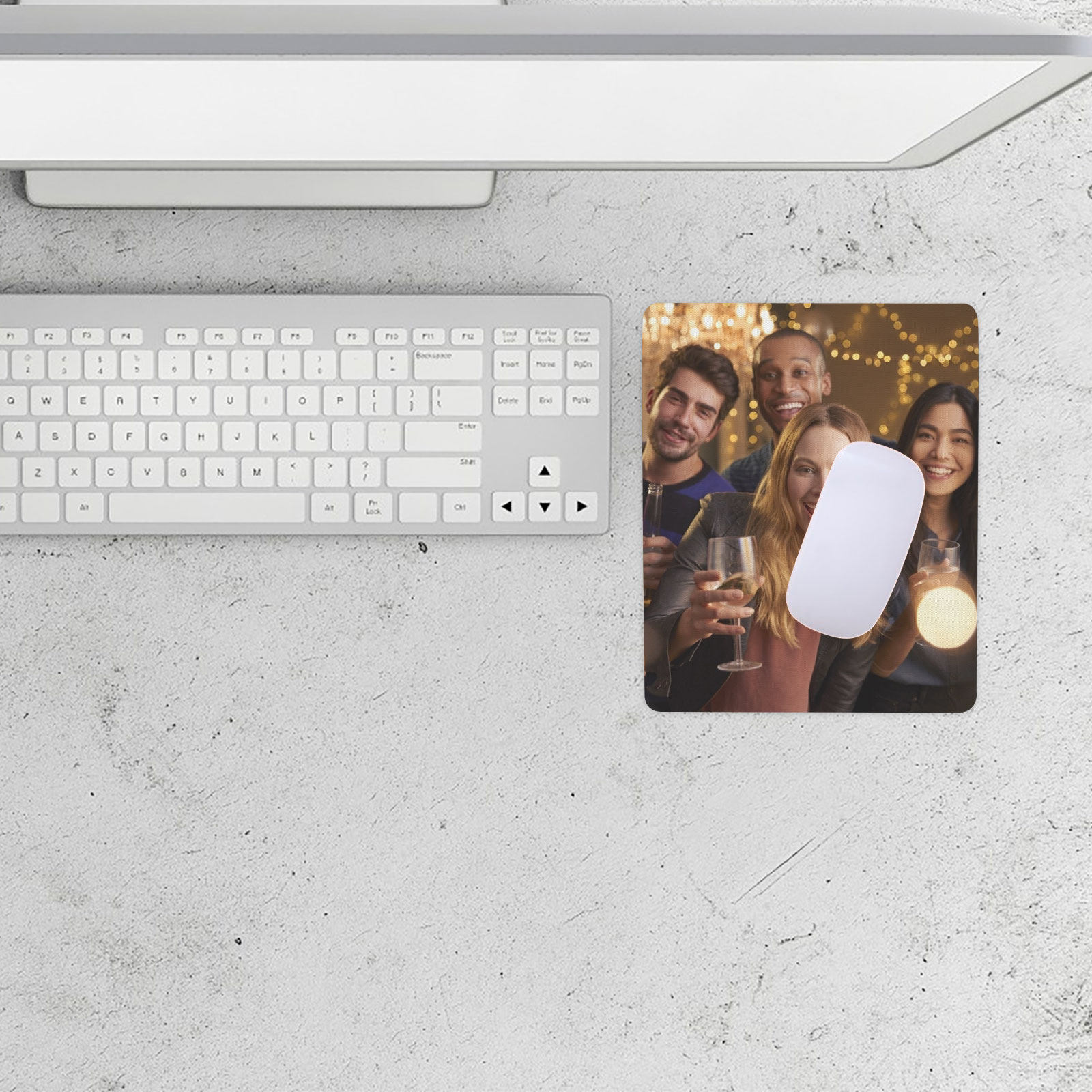 Mouse Pad Blank Sublimation - 5枚セット 大判昇華プリント用マウスパッド、ゴム底、モダンなデザイン、パソコンやノートパソコンのキーボード用、昇華プリントプロジェクトに最適。