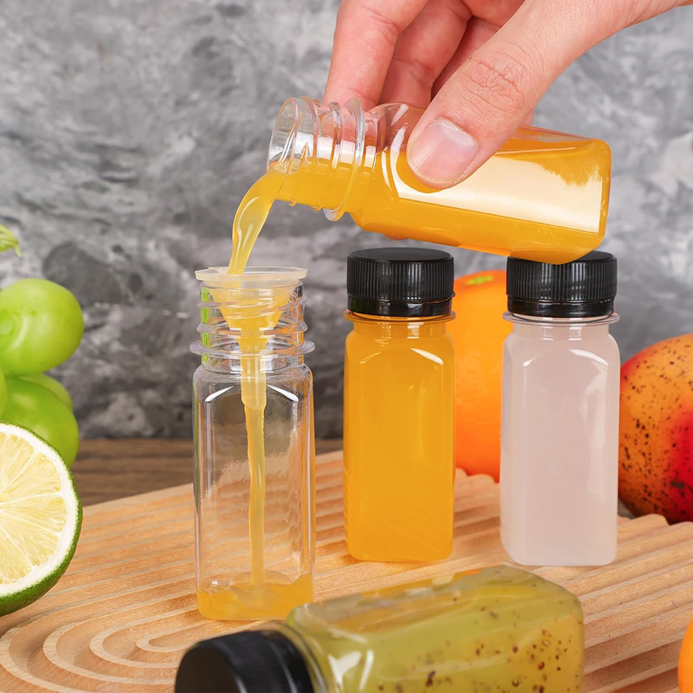 キャップ付き2オンスショットボトル、ジュース用の空のジュース - Water Bottle Blank のレビューと価格