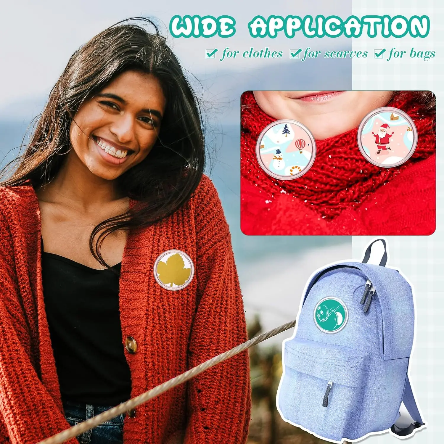 アクリルサークルバッジ作成キットピンボタンバッククラフト用品 - Button Badge Blank のレビューと価格