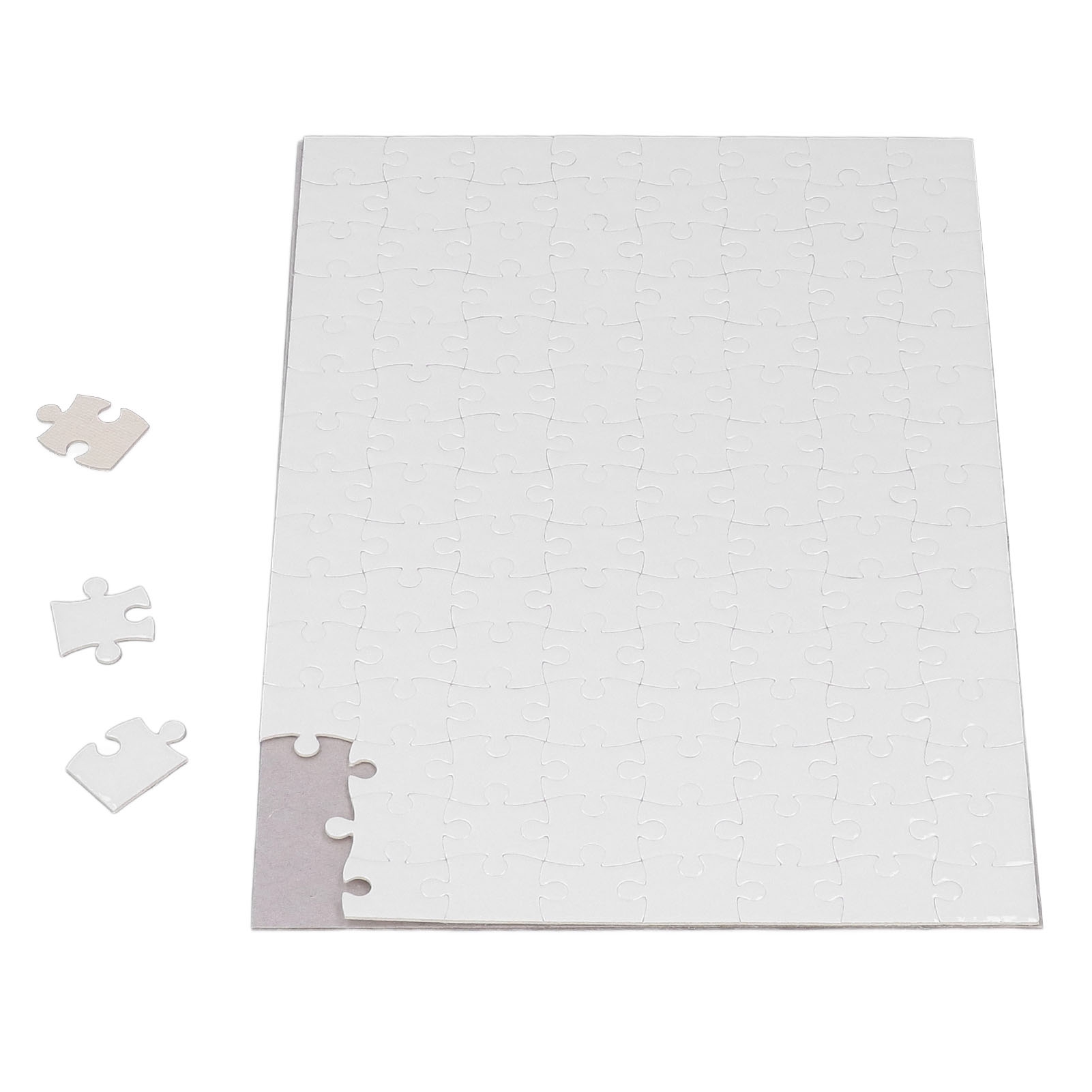 印刷用パズル10個セット、無地のジグソーパズル、昇華転写用、 - Puzzle Blank White のレビューと価格