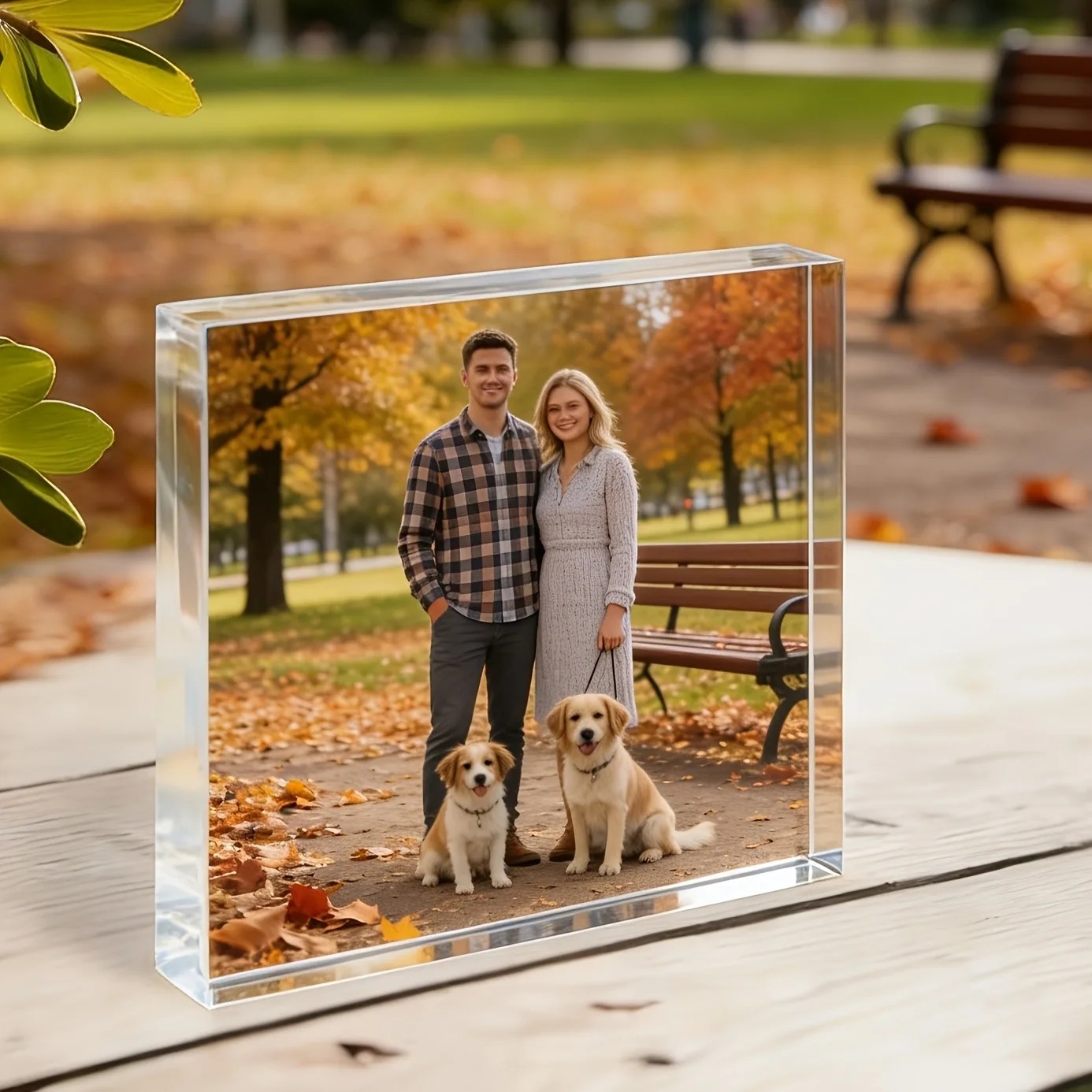 カスタムアクリル製デスクトップデコレーション、カスタム写真、 - Photo Acrylic Block のレビューと価格